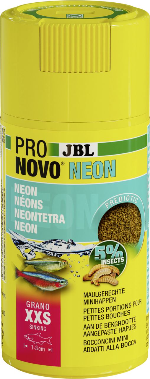 JBL Fischfutter Pronovo Neon Grano XXS Fischfuttergranulat 100 ml