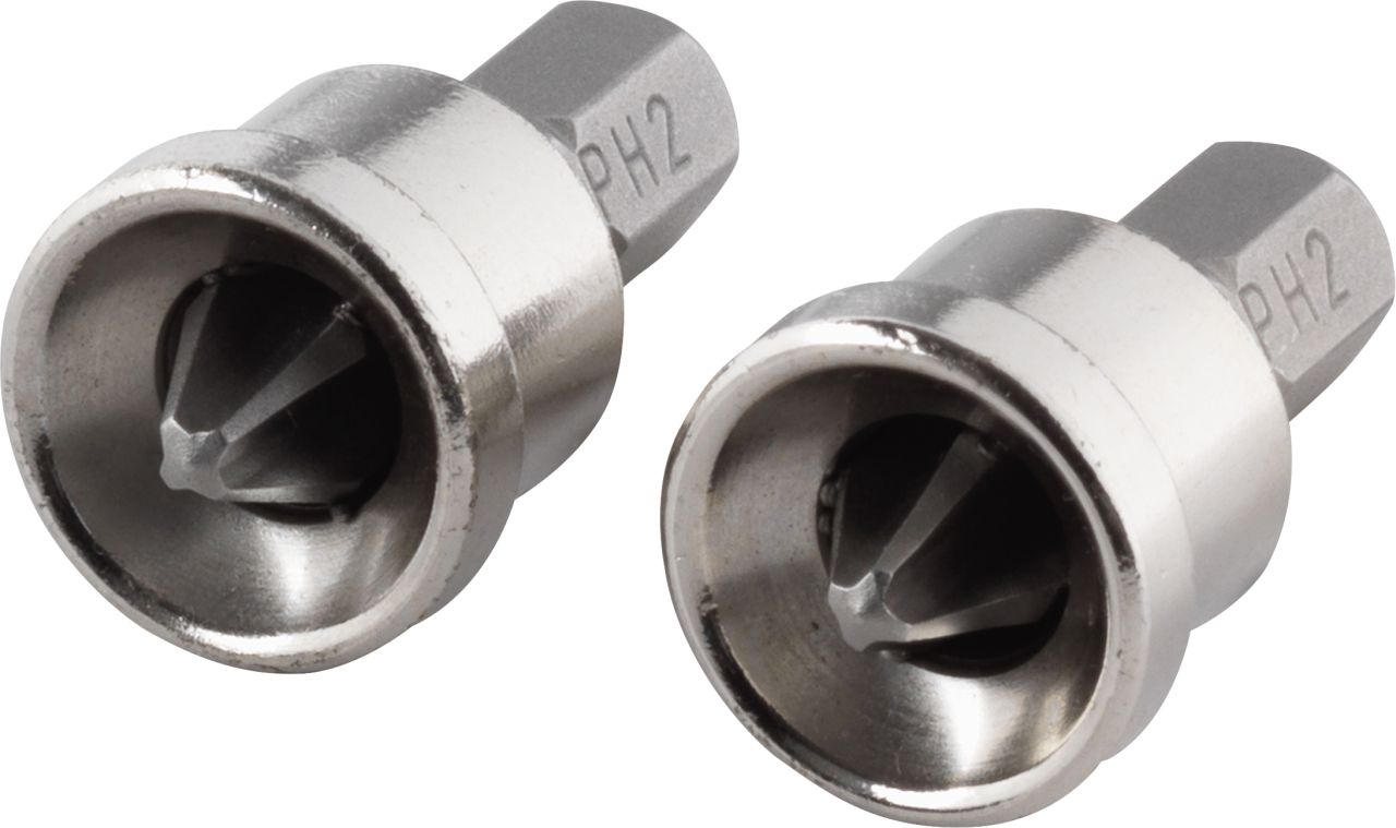 Wolfcraft Bit-Set PH Nr. 2 PH2 Innenausbau 2 Stück