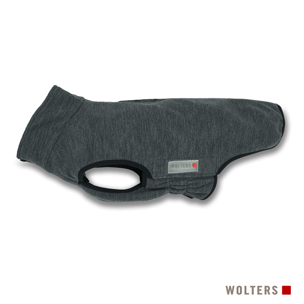 Wolters Hundebekleidung Fleecejacke Casual grau meliert