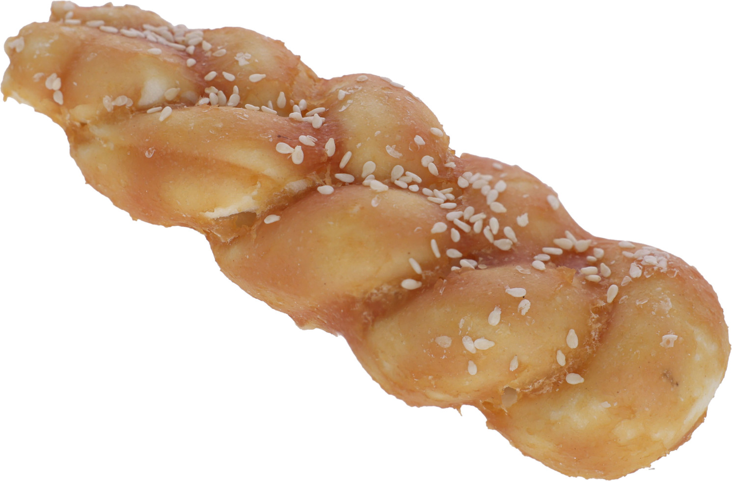 Kerbl Hundesnack Rinderhaut Zopf mit Hühnchen 75 g