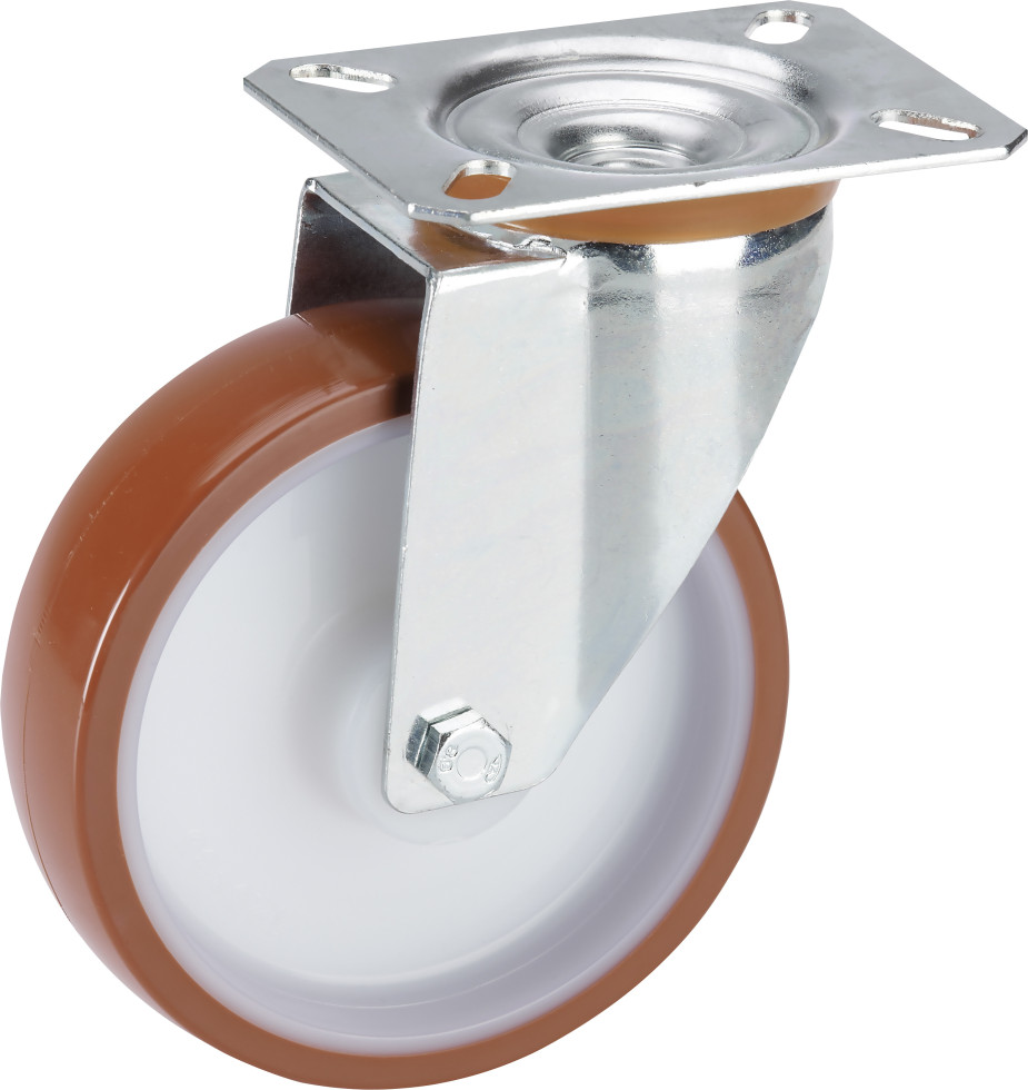 Geräte-Lenkrolle 80 x 30 mm Tragkr. 100 kg