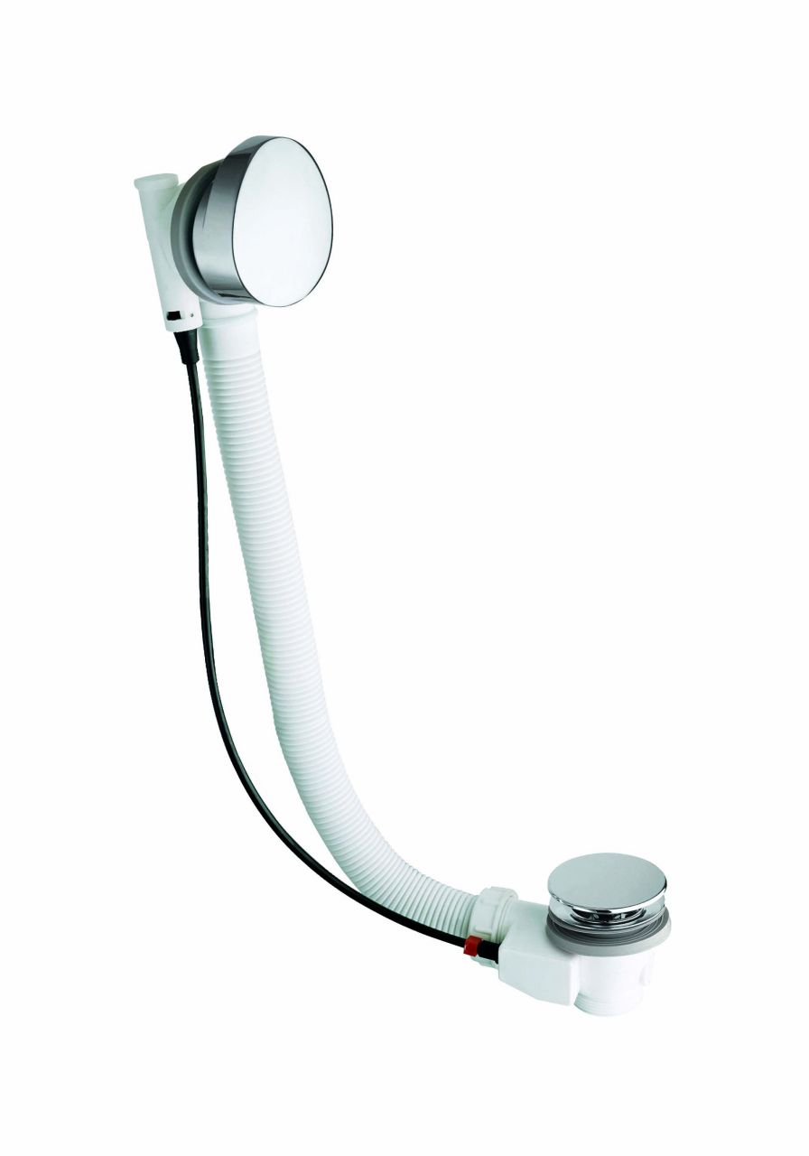 Ottofond Ab- und Überlaufgarnitur für Badewannen, mit Excentergarnitur für höheren Wasserstand