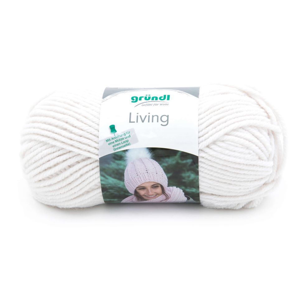 Gründl Wolle Living 100 g creme