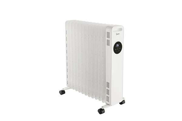 Midea Ölradiator NY2513-22MR 13 Rippen, 3 Heizstufen, Leistung 2500 Watt