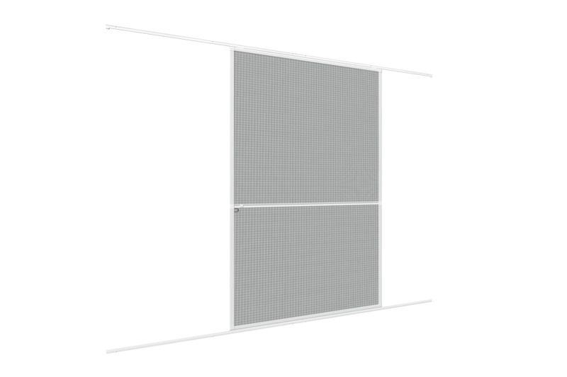 Primaster Fliegenschutz-Schiebetür 120 x 240 cm weiß/weiß kürzbar