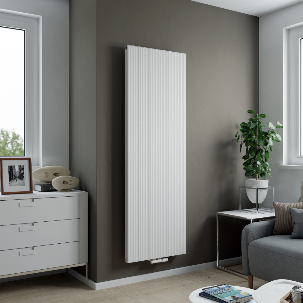 Ximax Design-Heizkörper Valeo 180 x 60 cm 1479 Watt weiß