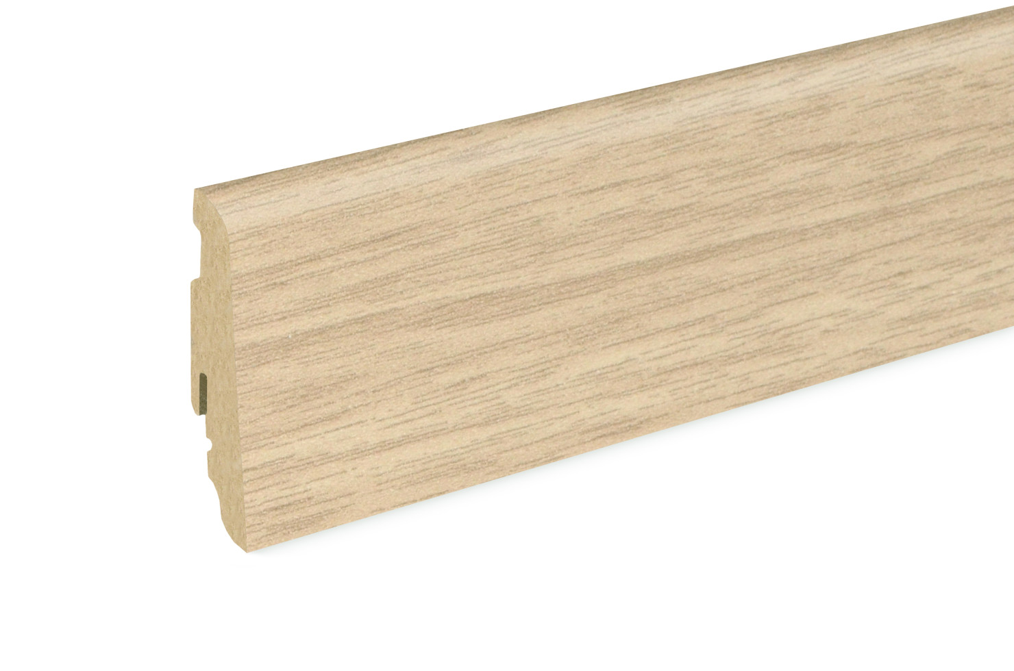 Neuhofer Fußleiste 240 cm x 58 x 19 mm walnuss