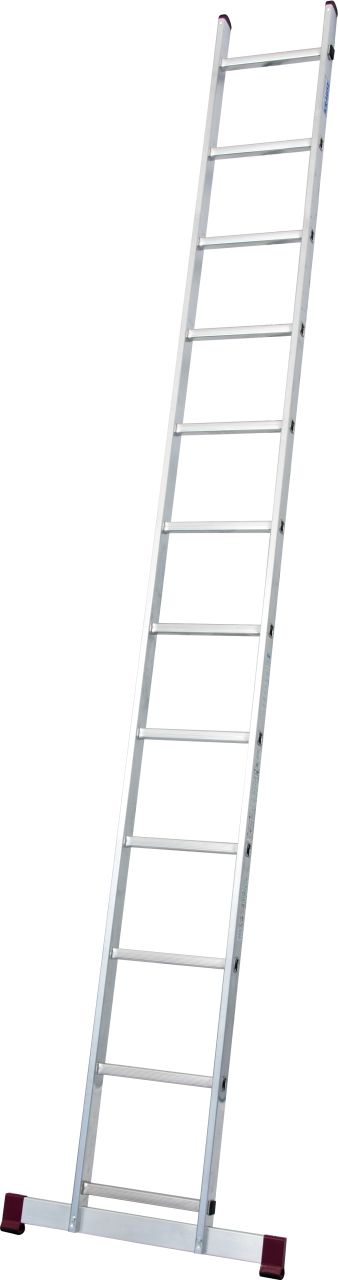Krause Anlegeleiter Corda 1 x 12 Sprossen Arbeitshöhe ca. 4,30 m