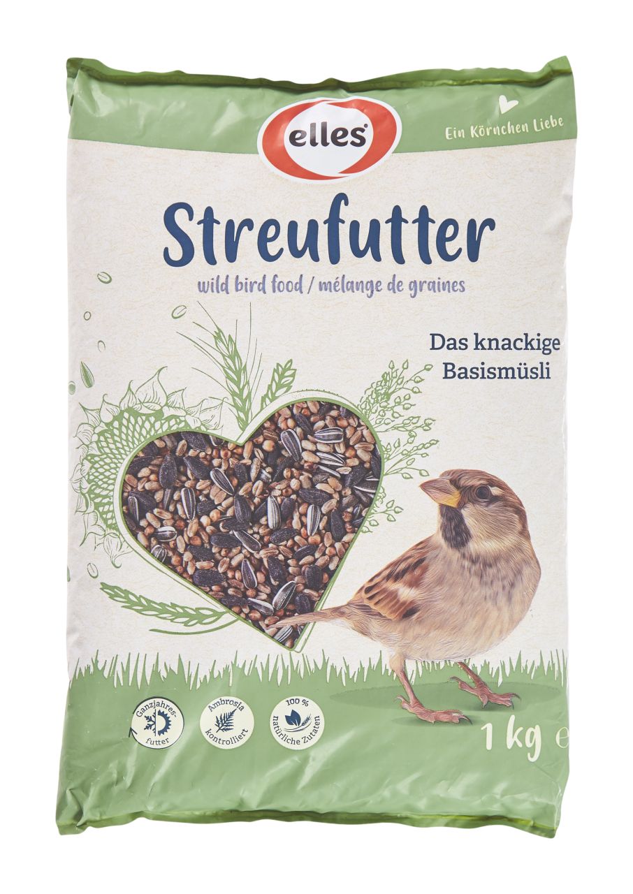 Elles Streufutter für Wildvögel 1 kg