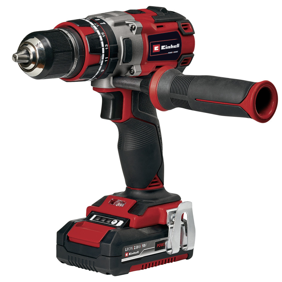 Einhell Professional Akku-Schlagbohrschrauber TP-CD 18 Li-i BL Set 2 Ah
