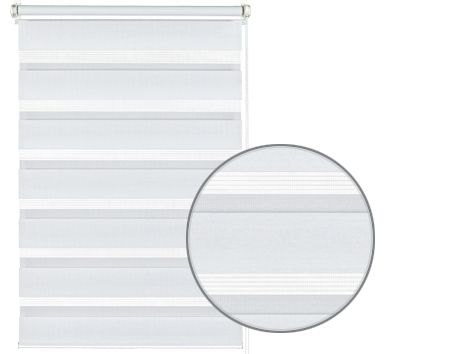 Gardinia EasyFix Doppelrollo weiß 100 x 150 cm