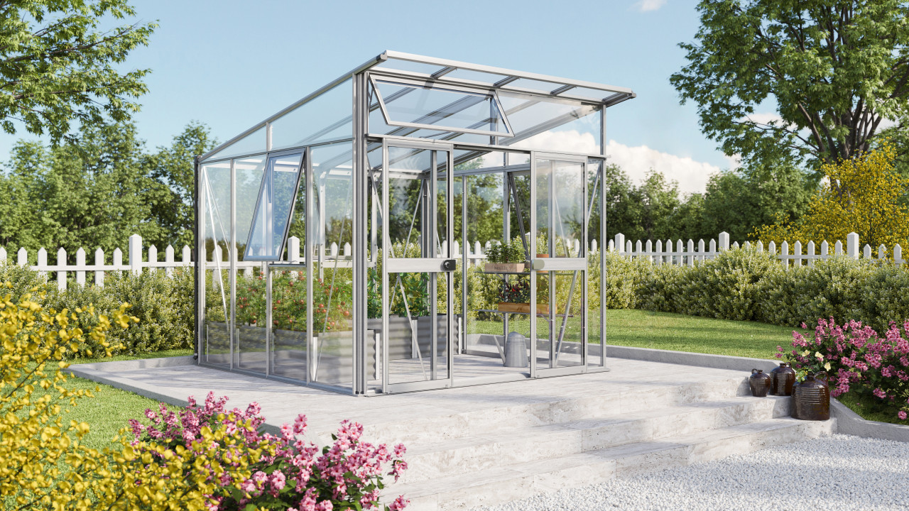 Vitavia Gewächshaus Aura 7800 275 x 270 cm 3 mm ESG 10 mm HKP