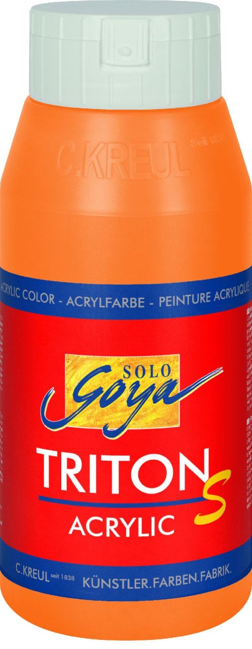Kreul Solo Goya Acrylic Triton S echtorange 750 ml