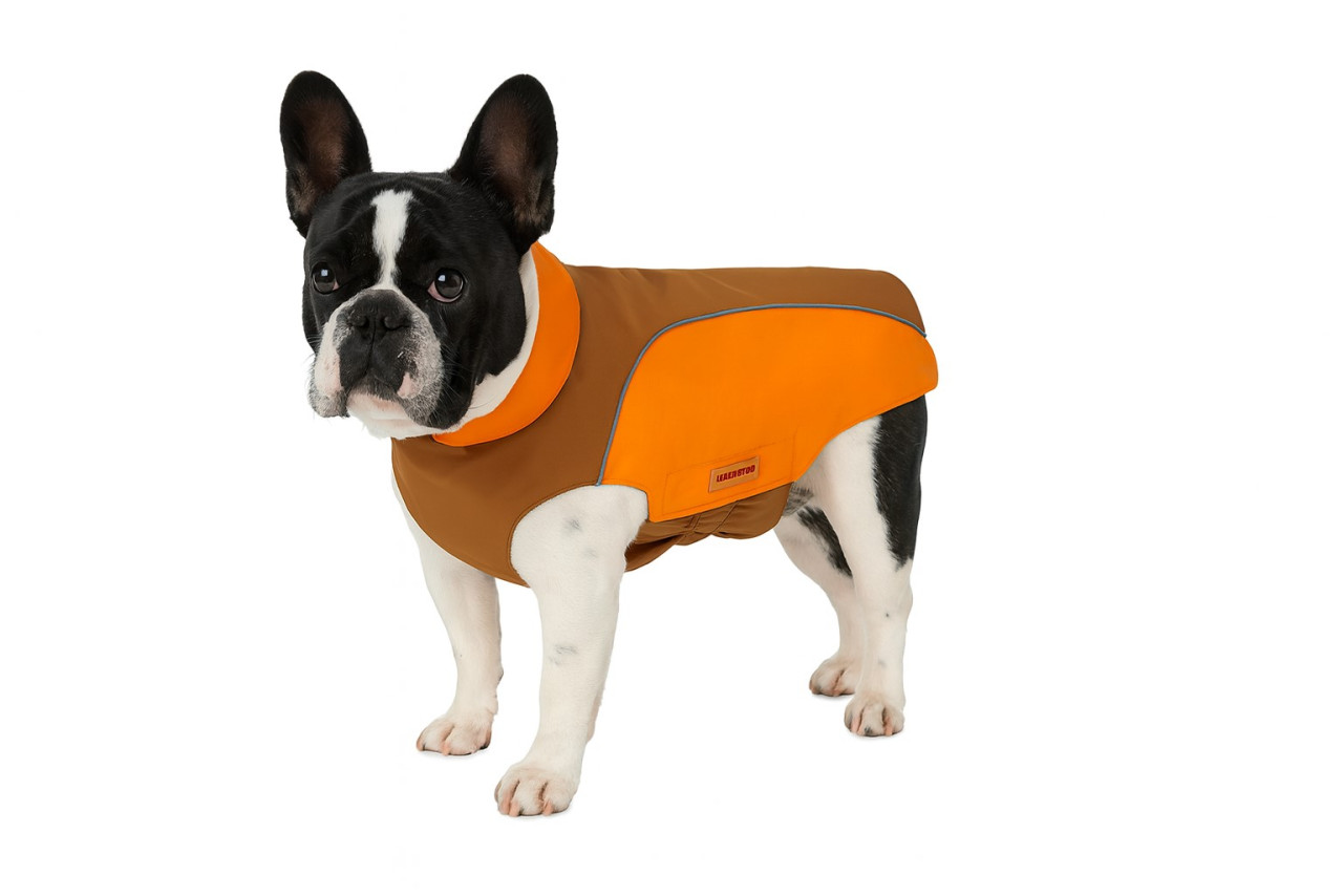 Wolters Hundebekleidung Regenjacke Easy Rain braun/orange