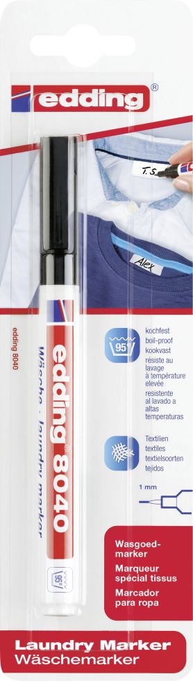 edding 8040 Wäschemarker schwarz