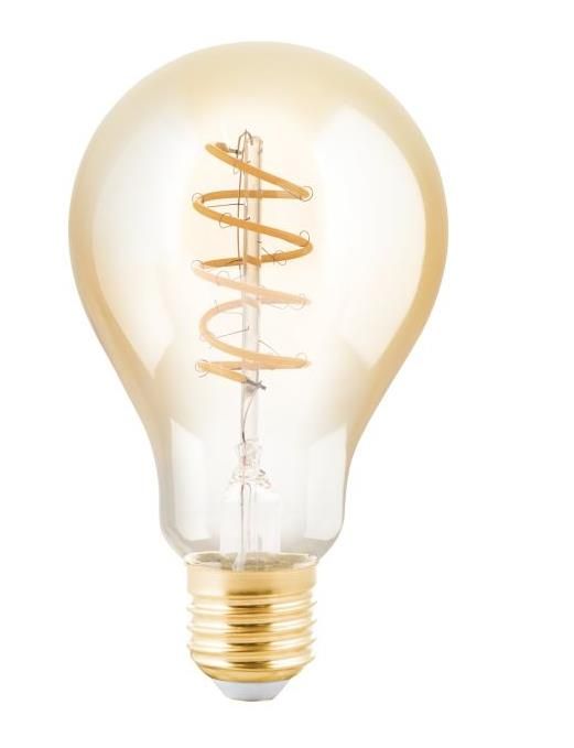 Eglo LED Deko Leuchtmittel Birne E27 4W amber
