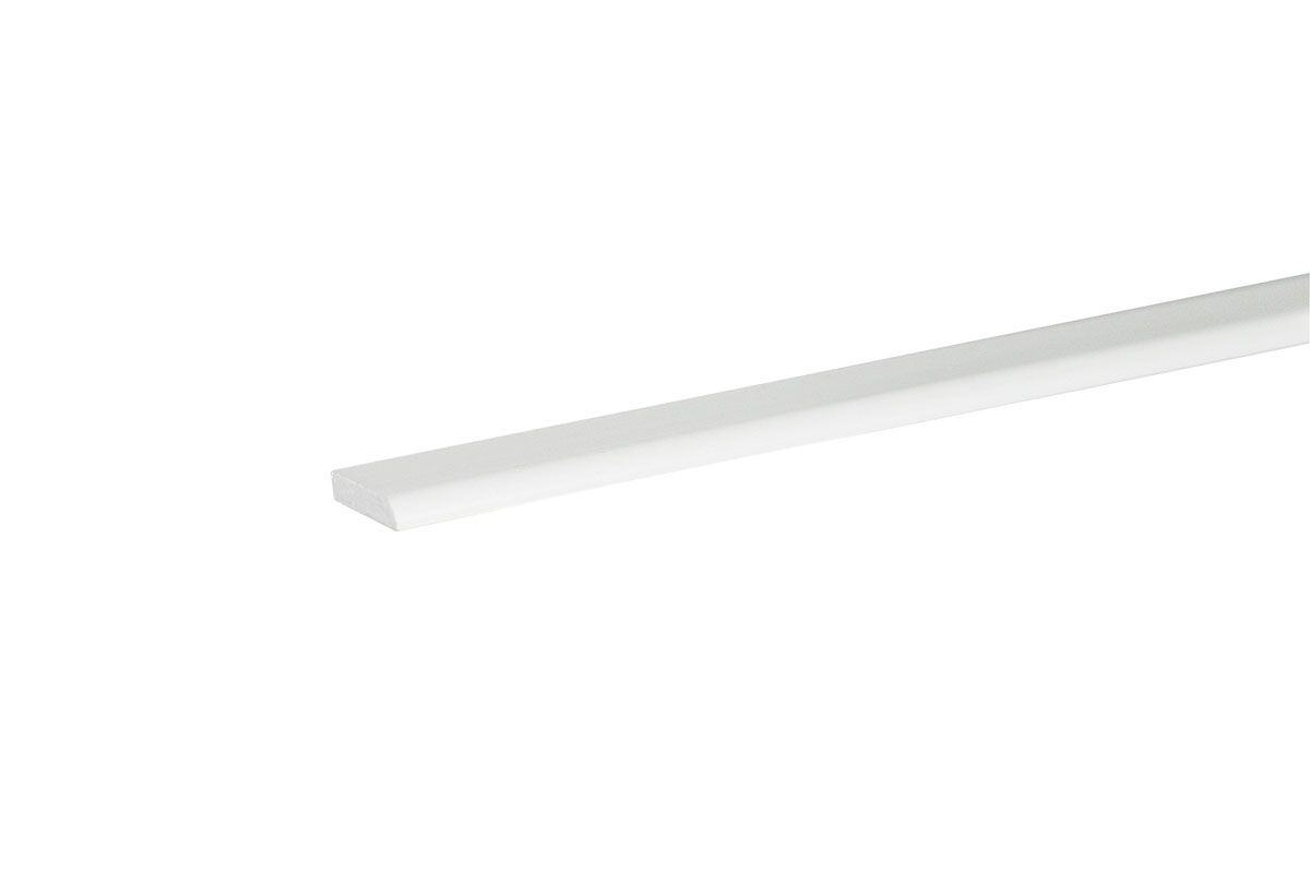 Primo Wandleiste 90 cm 27 x 5 mm weiß