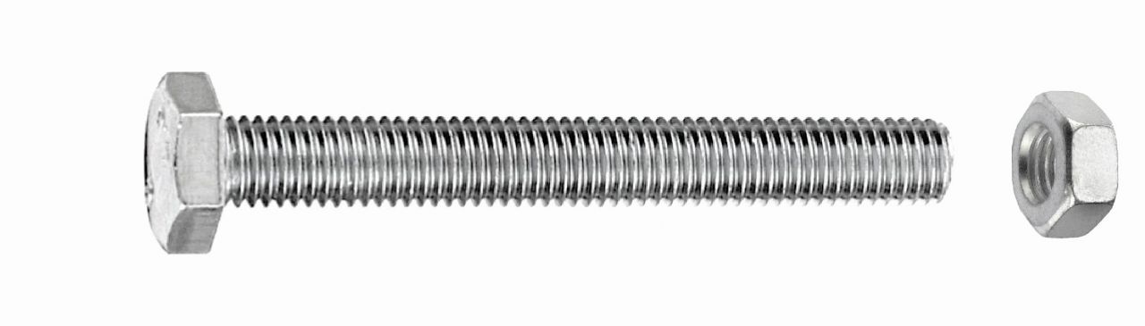Connex Sechskantschrauben M8 x 80 mm - 30 Stück