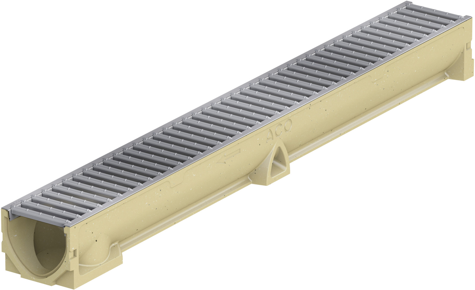 ACO Entwässerungsrinne Standardline Polymerbeton 1 m