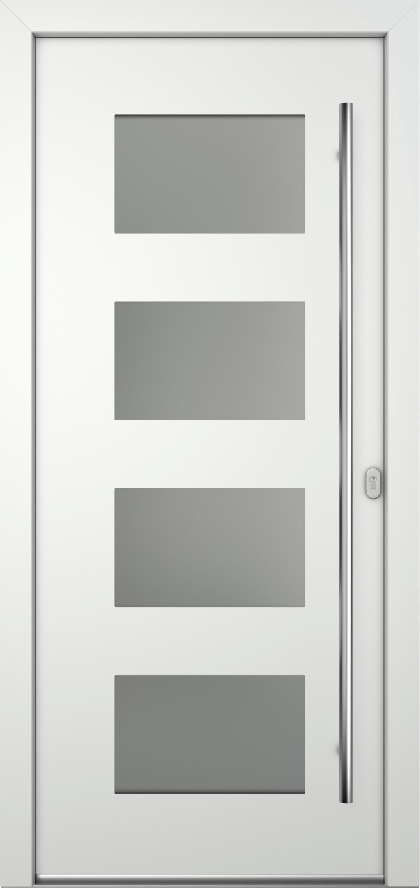 Meeth Haustür Genius PVC Modell 101 DIN Rechts weiß