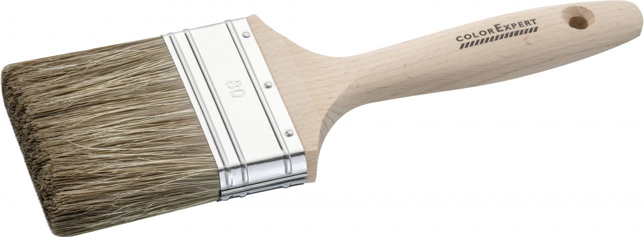 Color Expert Lasur-Flachpinsel Mischborste 80 mm 9. Stärke