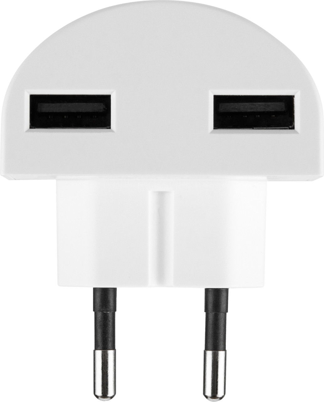 REV Reisestecker Traveler Plus USB Modul 2-fach 2,4A weiß