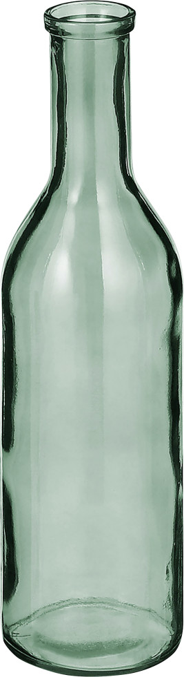 Mica Glas Flasche Rioja grün, 50 x 15 cm