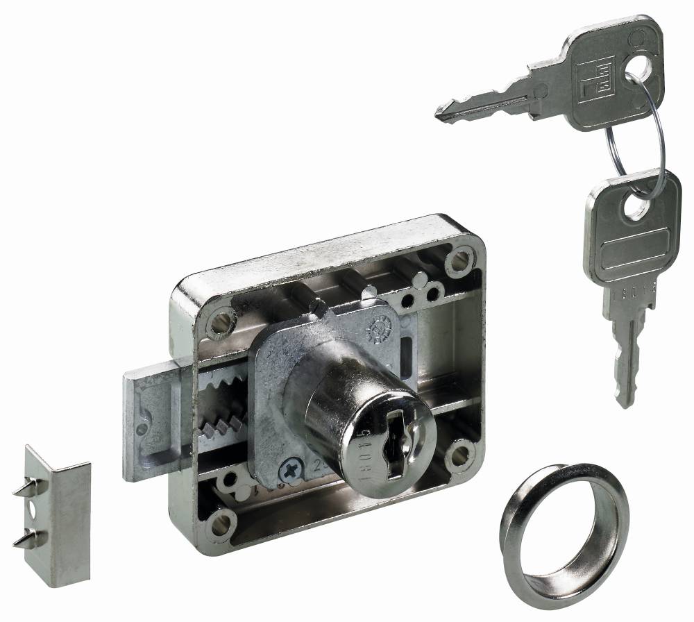 Hettich Zylinder-Aufschraubschloss Zylinder 20-45 mm Dornmaß 15-40 mm