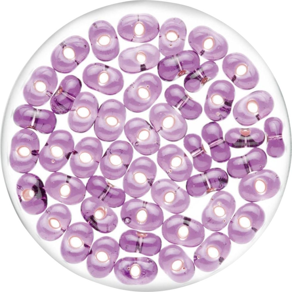 Glorex Farfalle Silbereinzug 6,5 mm 17 g, lila