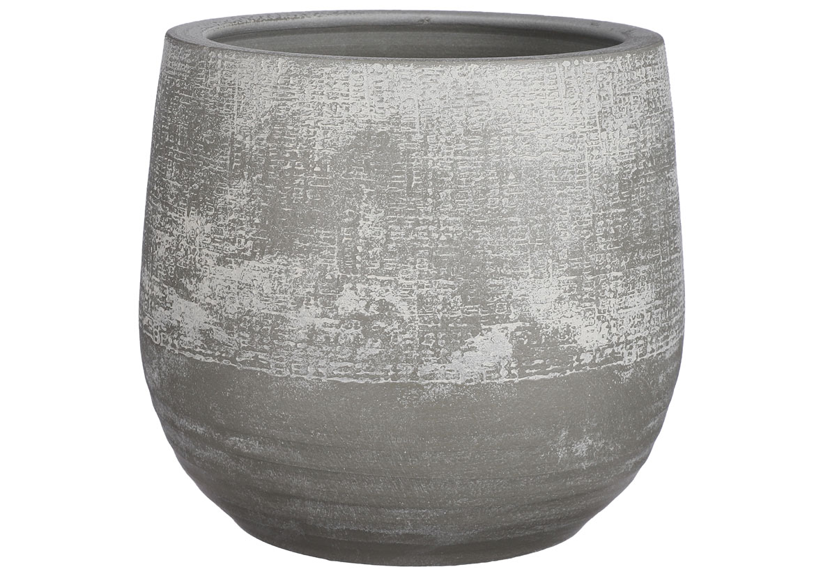 Mica Übertopf Victor Ø 19 x 21 cm grau