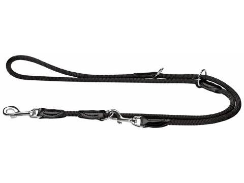Hunter Führleine Freestyle Länge 200 cm, Durchmesser 1 cm schwarz