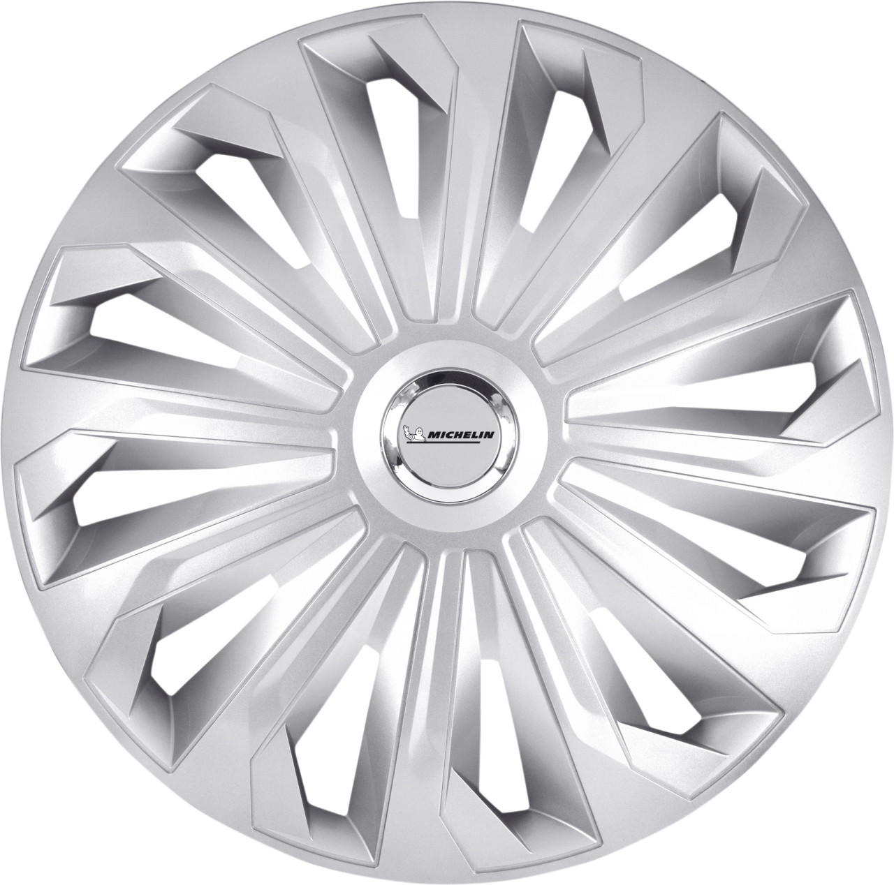 Michelin Radzierblenden Monique 35 cm (14 Zoll) silber 4 Stück