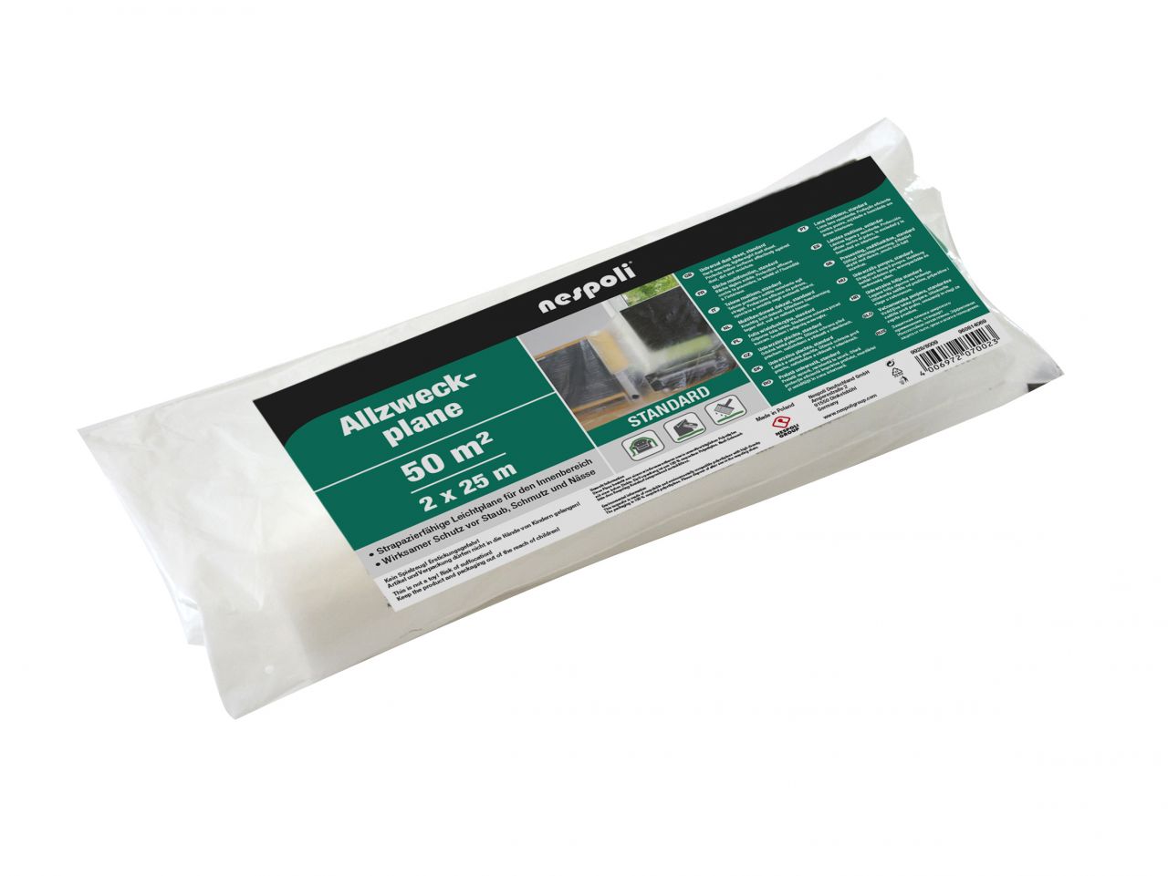 Schabert Abdeckfolie 25 m x 2 m