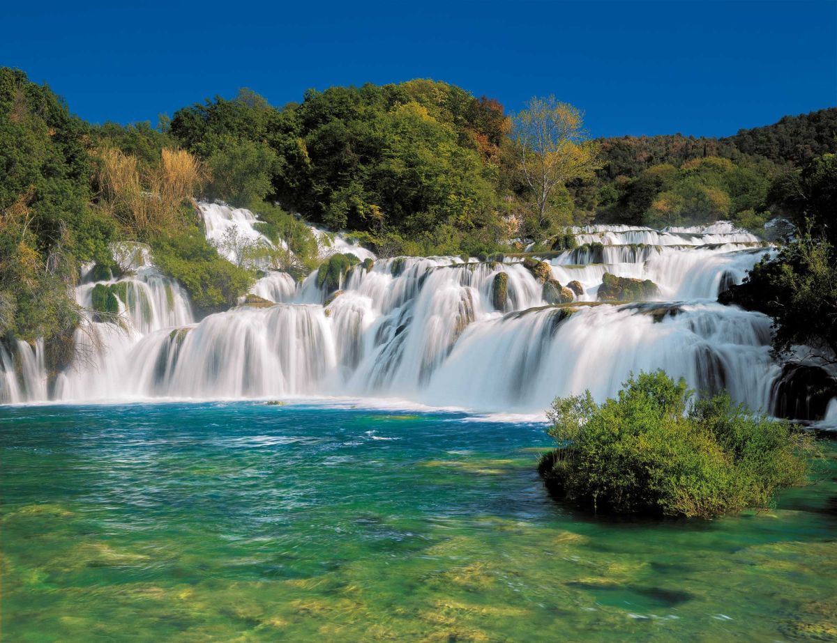 Komar Fototapete Krka Falls 368 x 254 cm