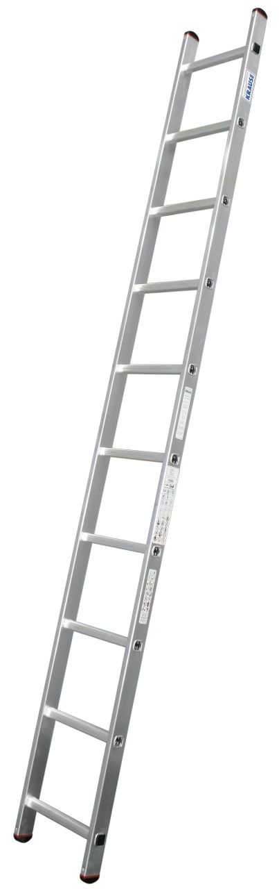 Krause Anlegeleiter Corda 1 x 9 Sprossen Arbeitshöhe ca. 3,49 m