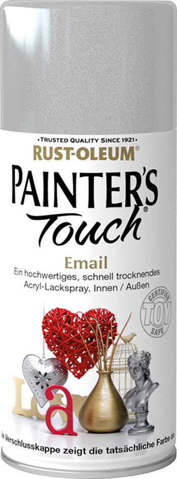 Rust-Oleum Acryl Lackspray 150 ml metallic silber