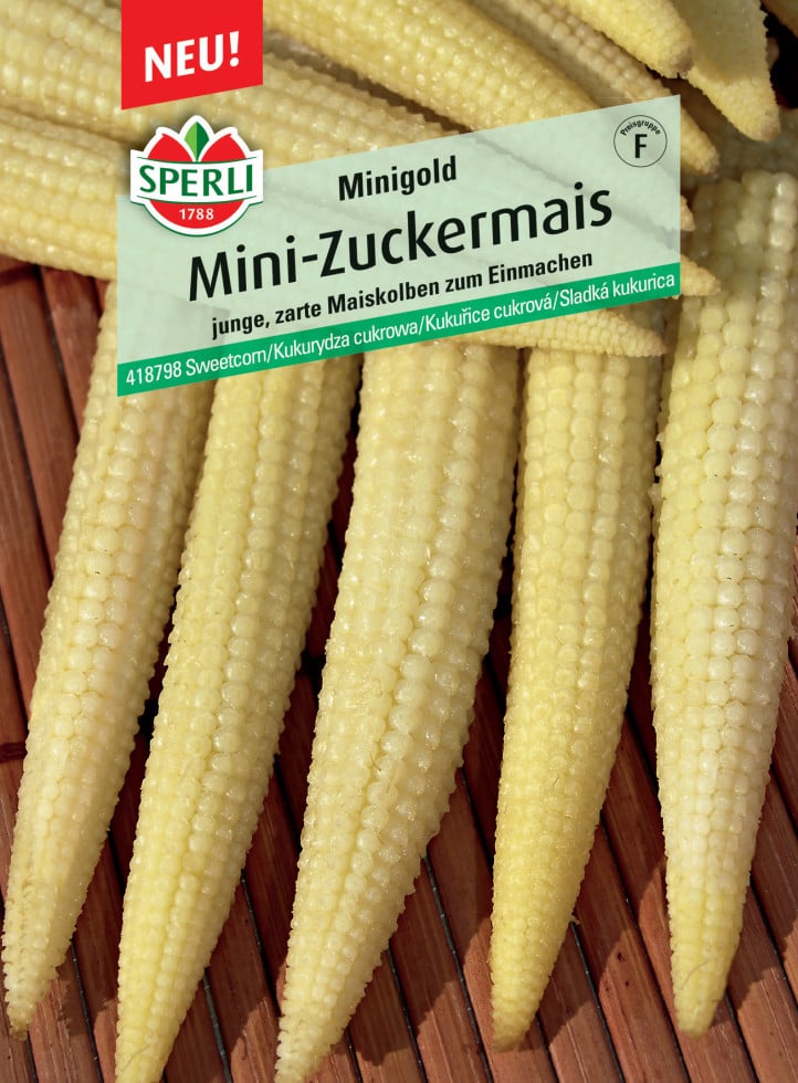 Sperli Mini-Zuckermais Minigold