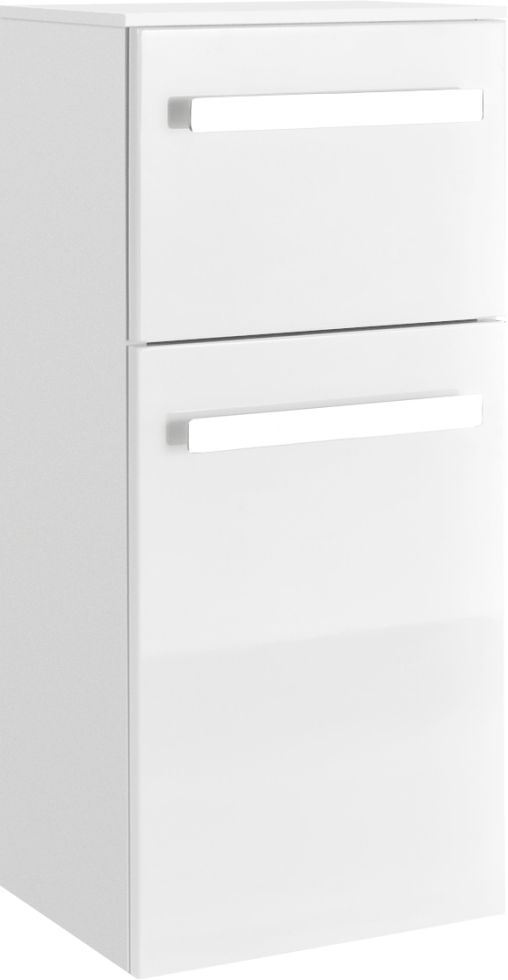 Pelipal Highboard Fokus 4005 Lack polarweiß Hochglanz, Breite 30 cm