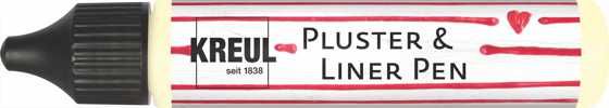 Kreul Pluster & Liner Pen nachtleuchtgelb 29 ml