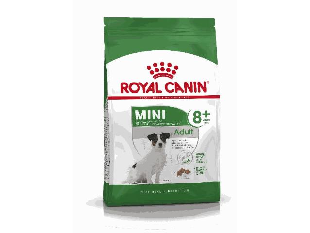 Royal Canin Hundetrockenfutter Senior 8+ Mini 8 kg Geflügel