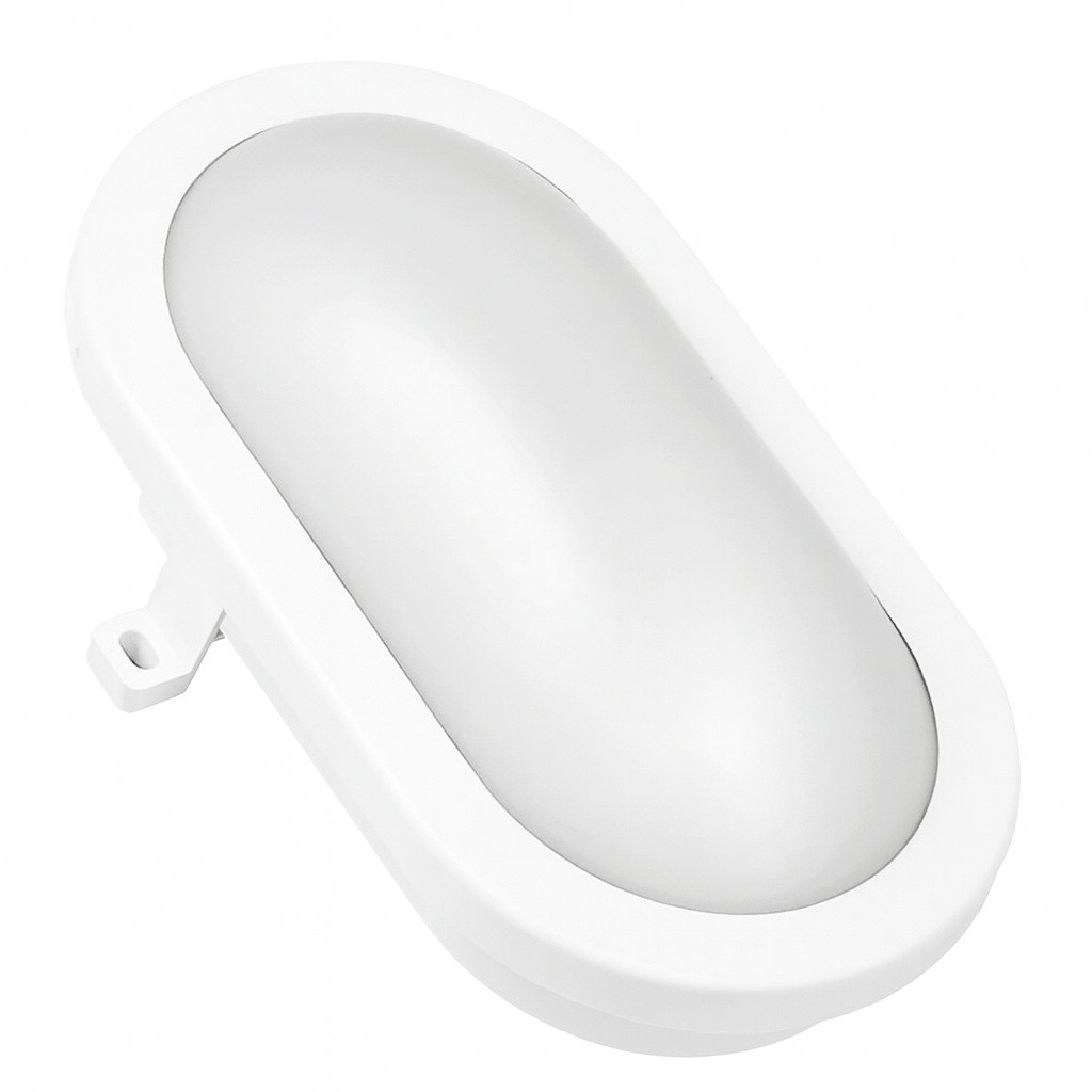 TrendLine LED-Ovalleuchte weiß 22 x 14 x 8 cm neutralweiß