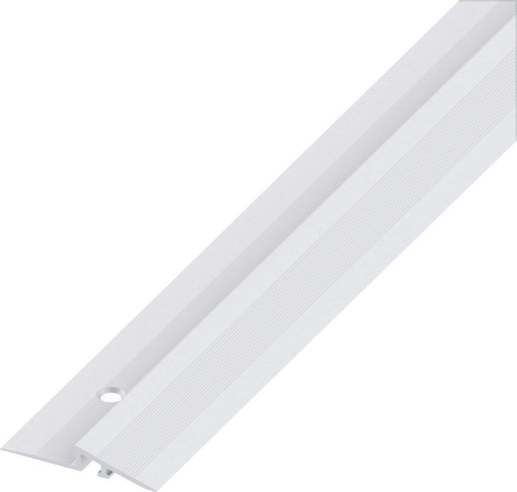 alfer Rampen-Profil 1 m, 38 x 4.2 mm Aluminium eloxiert silber