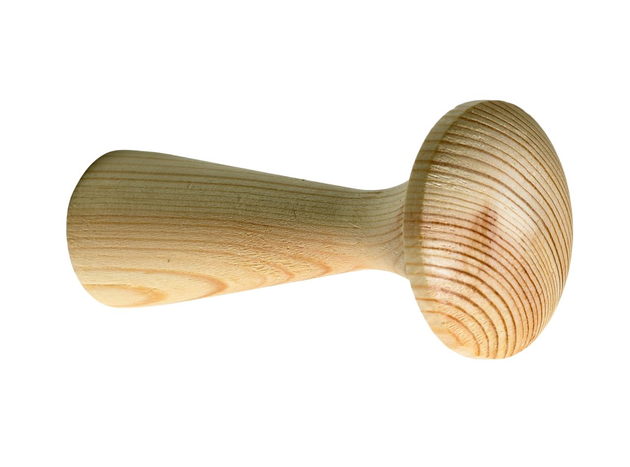 Hettich Mantelhaken 5,0 x 5,0 x 10,0 cm Kiefer roh - 1 Stück