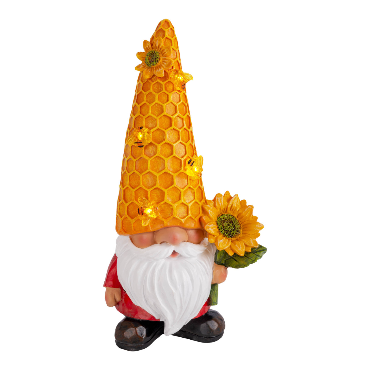 Light & More LED Solarleuchte Zwerg bunt