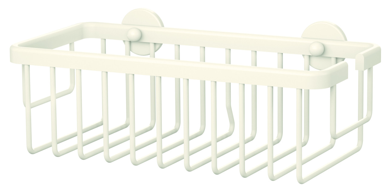 tesa Moon White Duschkorb eckig 1 Ablage weiß