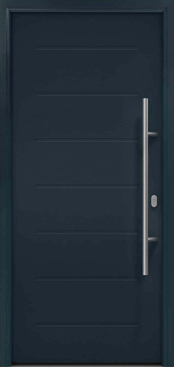 EcoStar Haustür ISOPRO IP 015 anthrazitgrau 110 x 210 cm