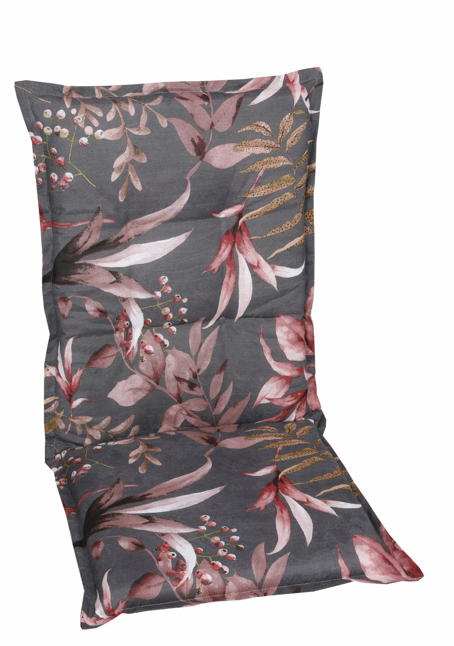 GO-DE Gartenstuhlauflagen mittellehner 108 x 50 x 7 cm anthrazit