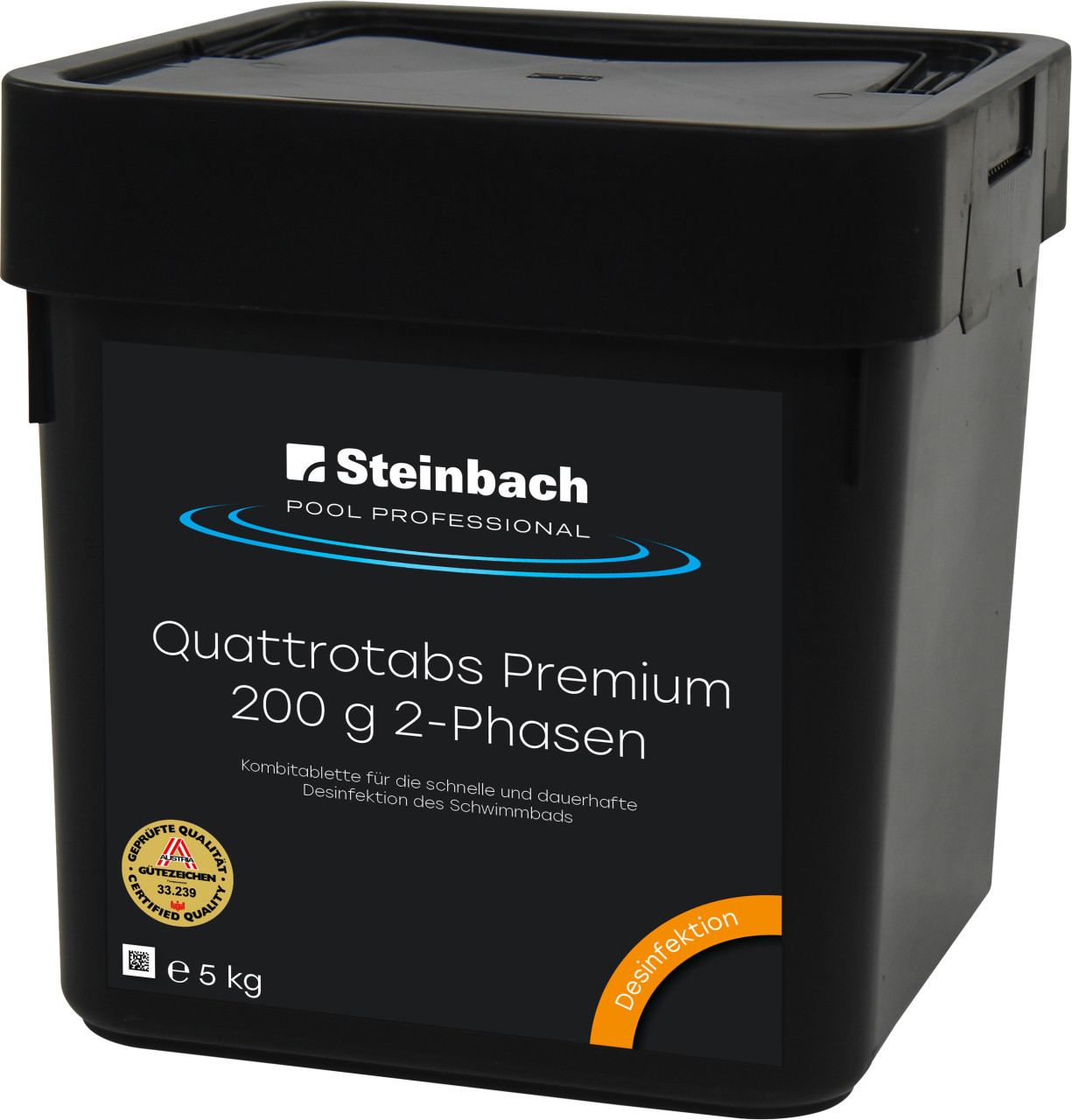 Steinbach Pool Professional Quattrotabs Premium 200 g 2-Phasen 5 kg