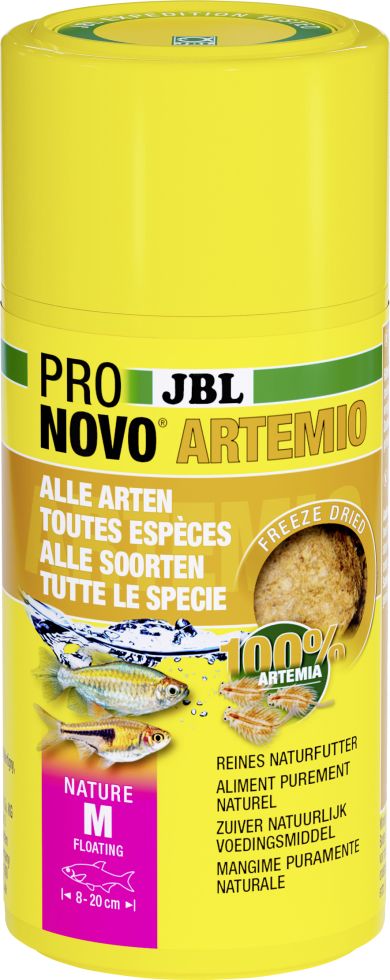 JBL Fischfutter Pronovo Artemio Artemia-Leckerbissen Fischfutter 100 ml