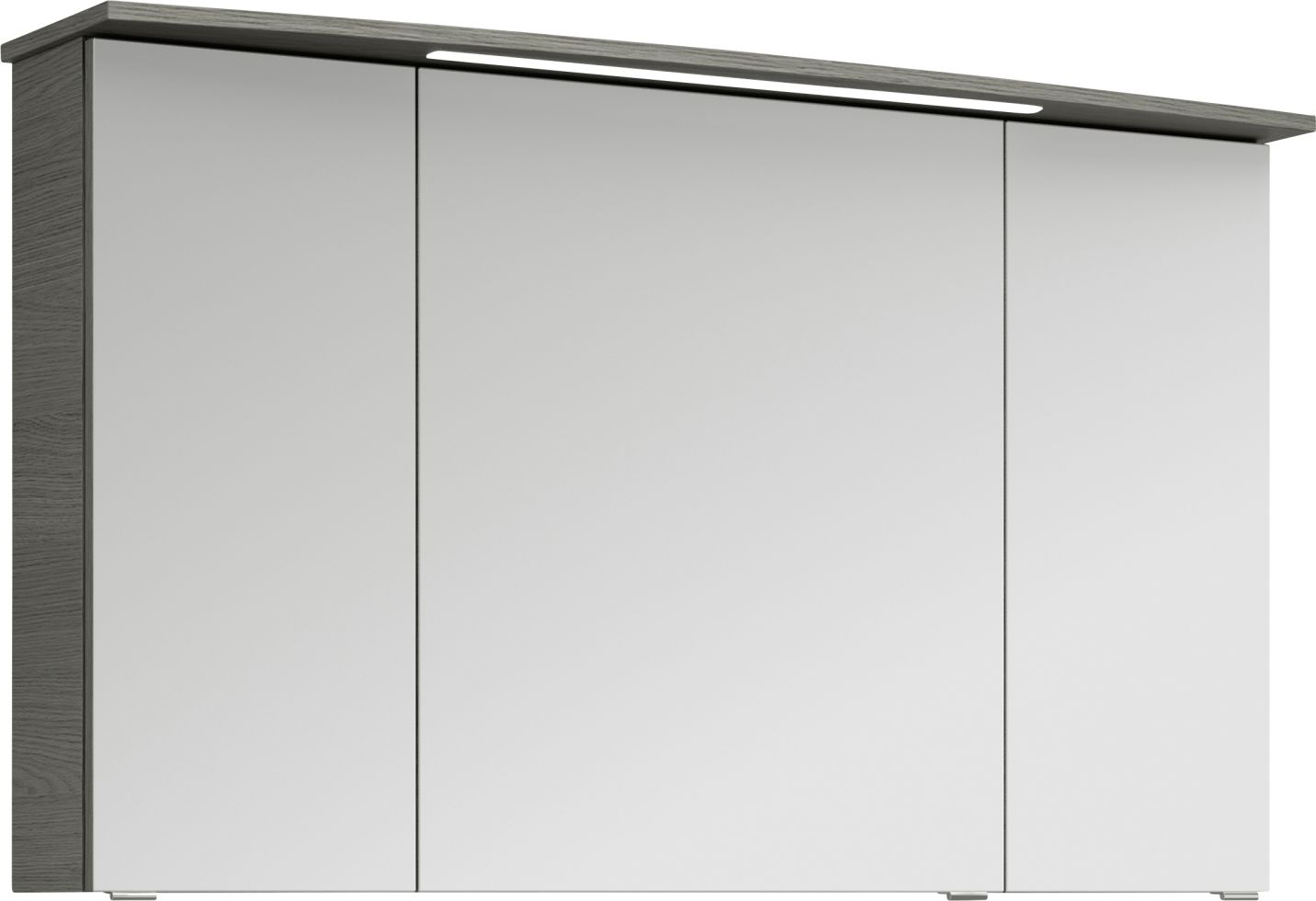 Pelipal Spiegelschrank Fokus 4010 Graphit Struktur quer, Breite 1220 mm